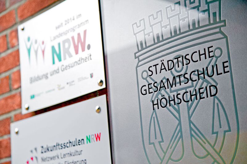 Hier ist die Gesamtschule Höhscheid