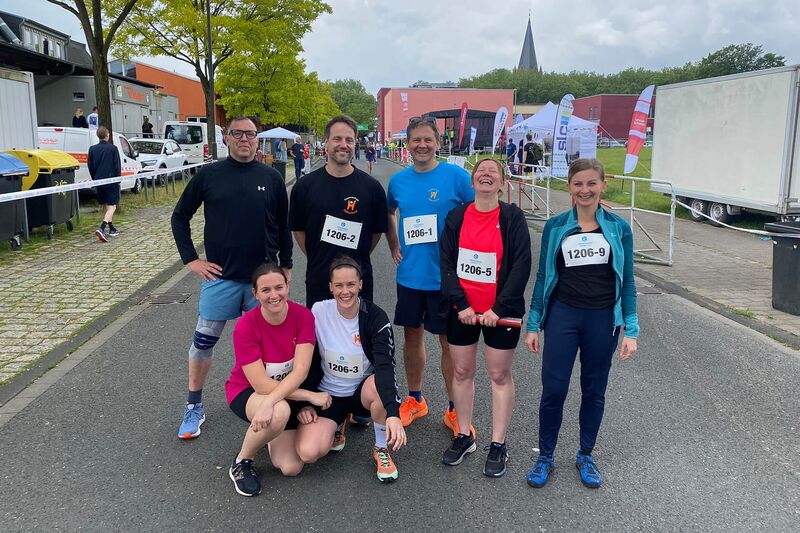 Gesamtschule Höhscheid beim Klingenlauf