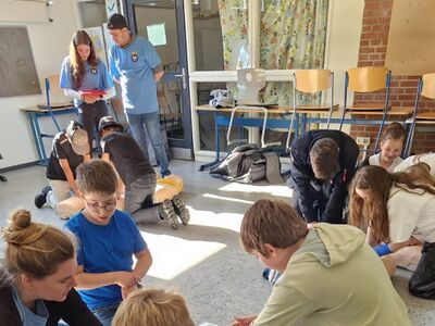 Die Gesamtschule Höhscheid nimmt an der Woche der Wiederbelebung teil
